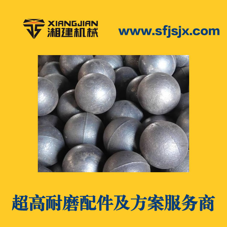 厂家直供 湘建高耐磨材质高铬合金钢球 球磨机配件钢球